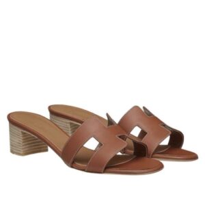 Hermes Oasis Sandal Coffee