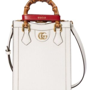 Gucci Diana Mini Tote Bag 739079 Cream