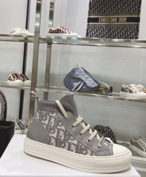 Christian Dior Women's Walk'n'dior Sneaker Gray - Image 5