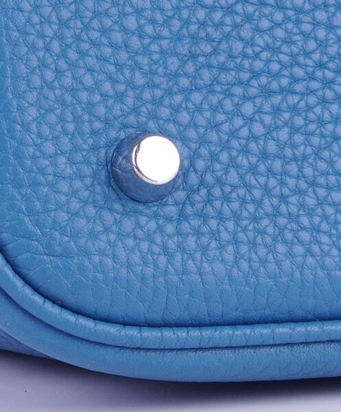 Hermes Picotin Bag Blue - Image 5