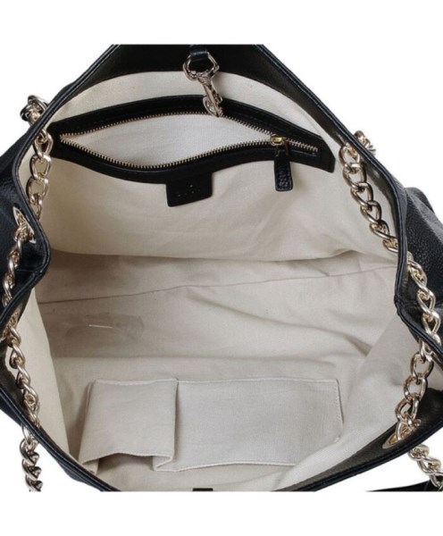 Gucci Soho Leather Tote 308982 Black - Image 5
