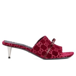Gucci Women's GG Slide Sandal 764182 Peachblow