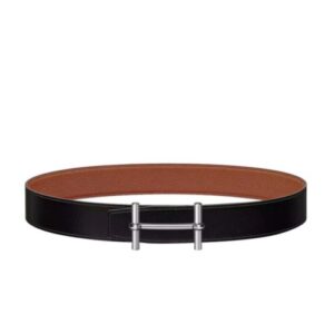 Hermes H D'ancre Belt Buckle & Reversible Leather Strap 38mm Dark Coffee