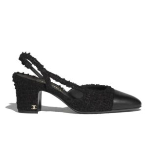 Chanel Women's Slingbacks G31318 Black