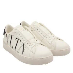 Valentino Unisex VLTN Open Sneaker White