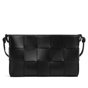 Bottega Veneta Cassette Pouch On Strap 730543 Black