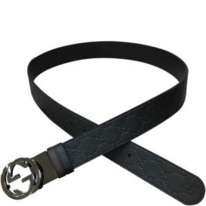 Gucci Reversible Gucci Signature belt Black