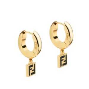 Fendi Women's Forever Fendi Earrings 8AH990 Black