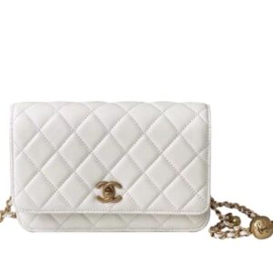 Chanel Wallet On Chain AP1450 White