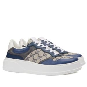 Gucci Unisex GG Sneaker Dark Blue