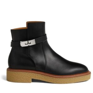 Hermes Women's History Ankle Boot Black