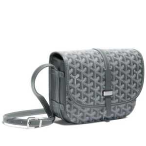 Goyard Belvedere II PM Messenger Bag Gray