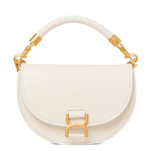 Chloe Marcie Chain Flap Bag Cream