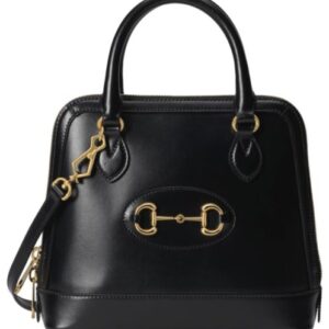 Gucci 1955 Horsebit small top handle bag 621220 Black