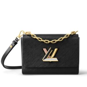 Louis Vuitton Twist MM M21031 M21032 Black