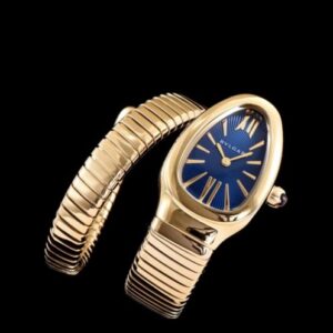 Bvlgari 18ct pink-gold Automatic Watch for Women Blue