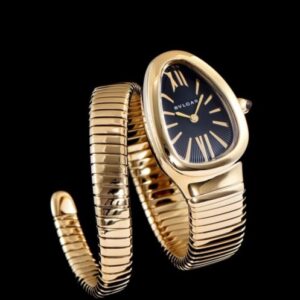 Bvlgari 18ct pink-gold Automatic Watch for Women Black