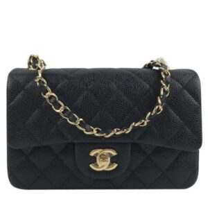 Chanel Small Classic Flap Bag A01116 Black