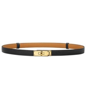 Hermes Women's Kelly belt Black