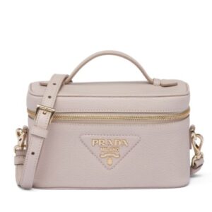 Prada Leather Mini-bag 1BH202 Pink