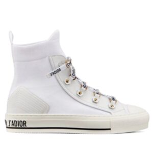 Christian Dior Women's Walk'n'Dior high-top sneaker White