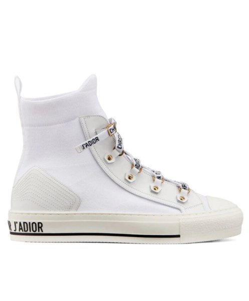 Christian Dior Women's Walk'n'Dior high-top sneaker White