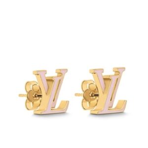 Louis Vuitton Women's LV Iconic Enamel Earrings Pink