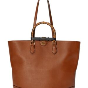 Gucci Diana Large Tote Bag 746270 Coffee