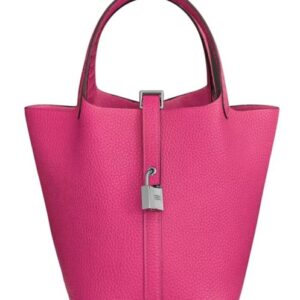 Hermes Picotin Lock Togo Bag 18cm Peachblow