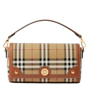Burberry Top Handle Note Bag Coffee