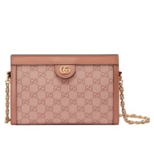 Gucci Ophidia GG Small Shoulder Bag 503877 Pink