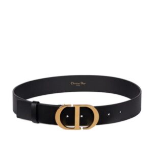 Christian Dior 30 Montaigne Belt Black