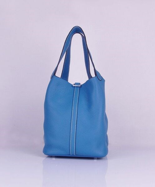Hermes Picotin Bag Blue - Image 2