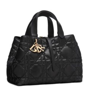 Christian Dior Medium Dior Toujours Bag Black