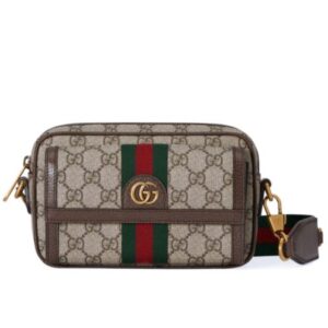 Gucci Mini Borsa Ophidia GG 746308 Dark Coffee