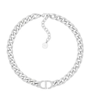 Christian Dior Women's 30 Montaigne Necklace Silver