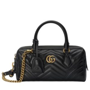Gucci GG Marmont Small Top Handle Bag 746319 Black