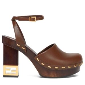Fendi Women's Baguette Show 8Z8375 Coffee