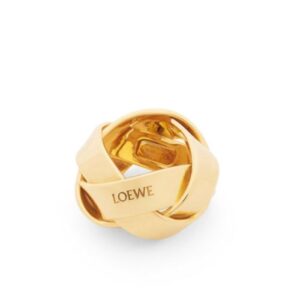 Loewe Women's Chunky Nest Ring Golden
