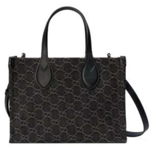 Gucci Ophidia GG Medium Tote Bag 772183 Black