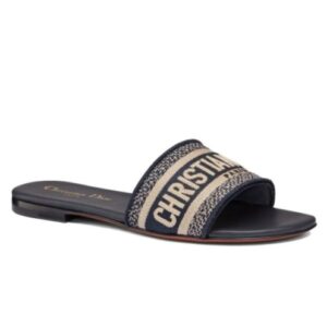 Christian Dior Women's Dway Mule Dark Blue