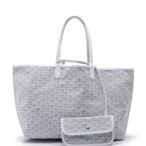 Goyard Medium Tote White