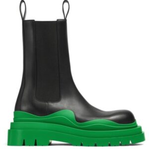 Bottega Veneta Women's Tire Chelsea Boot Green