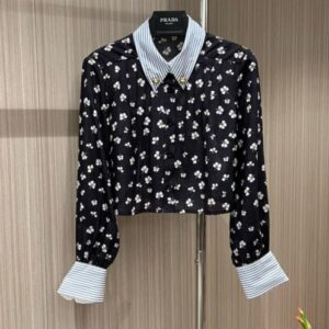 Prada Women's Short Shirt Black