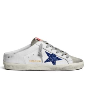 Golden Goose Women's Super-Star Sabots Blue