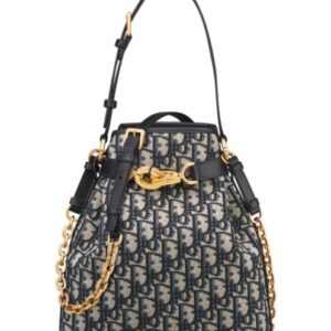 Christian Dior Medium C'Est Dior Bag Dark Blue