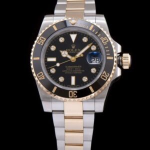 Rolex Submariner Automatic Watch with Dimond Black