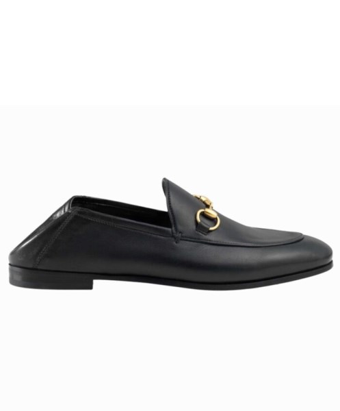 Gucci Women's Leather Horsebit loafer 414998 Black