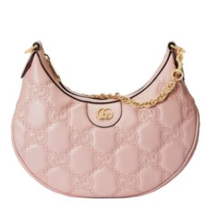 Gucci GG Matelasse Small Shoulder Bag 739709 Pink
