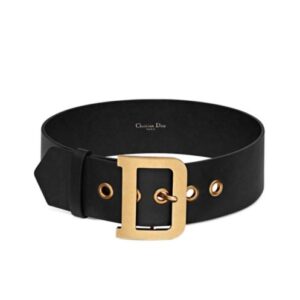 Christian Dior Women's Diorquake Belt Black